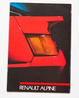 Renault Alpine, Prospekt 1988 Bayern - Starnberg Vorschau