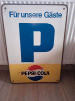 Pepsi Cola Schild Parkplatz 1970 Retro Rarität Bayern - Mitterteich Vorschau