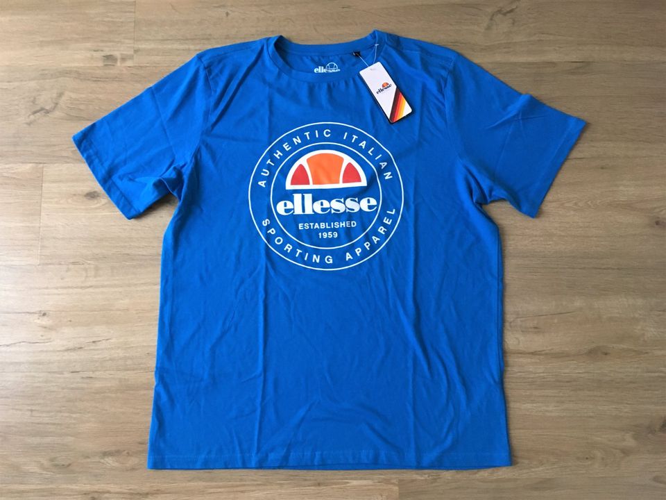 Ellesse T-Shirt in Blau, Gr. XL, NEU in Witten