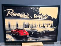 Bild Druck auf Platte, incl. Rahmen "Rosies Diner" Porsche Brandenburg - Bernau Vorschau