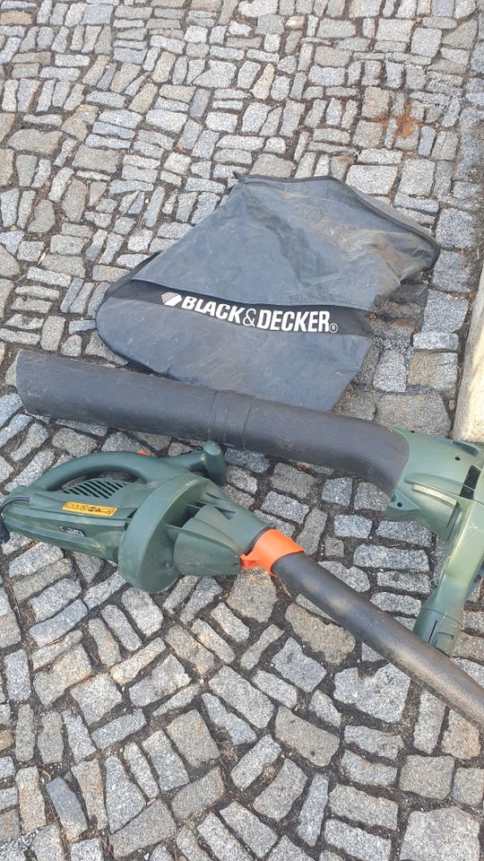 Black und Decker Mastervac 1600W GW250 Laubsauger Laubbläser in Dresden