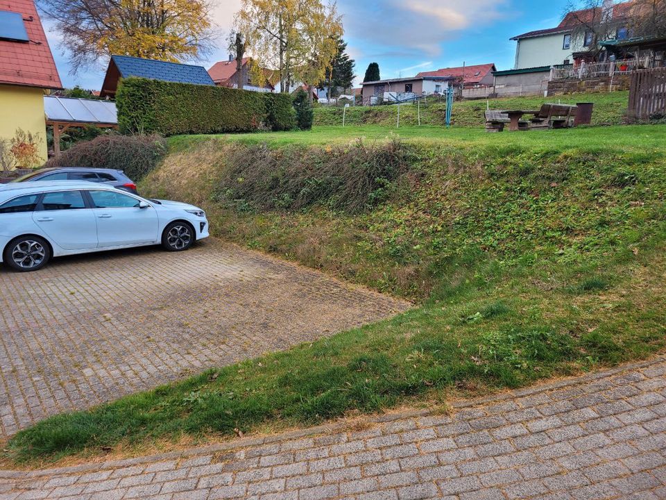 Stellplatz in Friedrichroda für Auto, Motorrad oder Anhänger zu vermieten in Friedrichroda