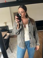 Zara denim Shirt Jacke grau XS/S Blazer Nordrhein-Westfalen - Paderborn Vorschau