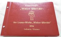 DDR Fotoalbum "Pionierlager Walter Ulbricht der Leunawerke 1956 Thüringen - Weida Vorschau