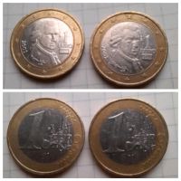 2 x 1 Euro Münze Austria Wolfg.Amadeus Mozart 2002 Nordrhein-Westfalen - Wilnsdorf Vorschau