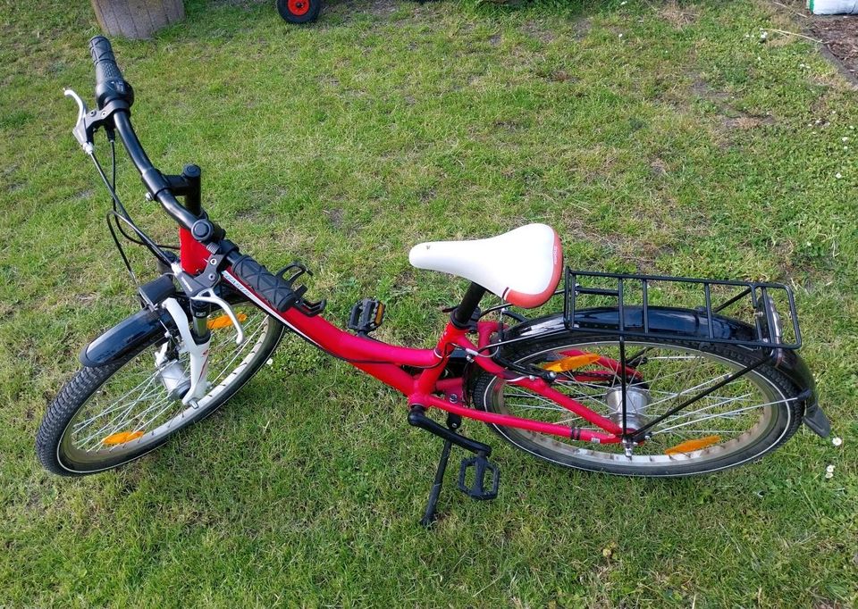 neuwertiges Pegasus Avanti Mädchenfahrrad 24 Zoll in Ginsheim-Gustavsburg