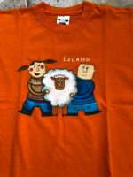 T-Shirt orange mit Schaf Island Motiv Größe 116 NEU Hessen - Linsengericht Vorschau