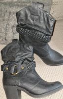 Cowboy Stiefeletten 40 schwarz Hamburg-Mitte - Hamburg Altstadt Vorschau