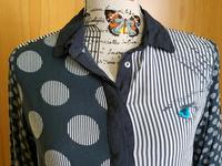 Bluse DESIGUAL Gr. L M  36/38  weiß gestreift Punkte Sachsen - Adorf-Vogtland Vorschau