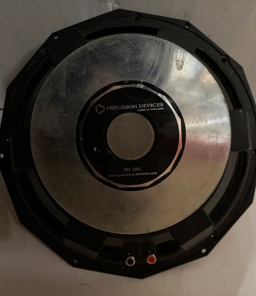 Precision devices Bass pd 186 defekt Qualität aufbereiten DJ Disc in Idar-Oberstein