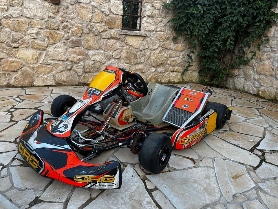 Verkaufe CRG Kart Rennkart mit TM K8 Motor revidiert in Lahntal