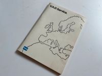 VAG Service Straßenkarte, Straßenatlas, VW, Audi Oldtimer Karte Bayern - Chieming Vorschau