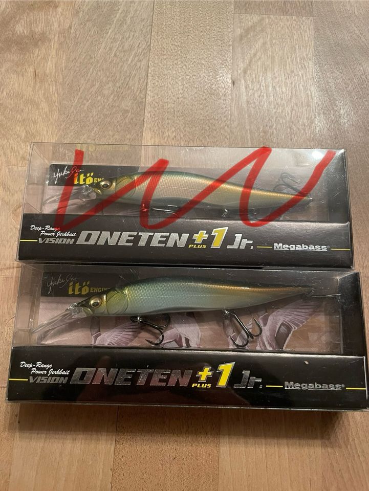 Megabass Vision OneTen Jr. +1 USA Farben SONDERPREIS35€ in Zwiesel