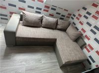 Eck Sofa (John) L-Form mit Bettfunktion, Bettkasten und Regalarmt Nordrhein-Westfalen - Borchen Vorschau