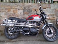 Triumph Scrambler EFI Auspuff Abgasanlage Hessen - Sinn Vorschau