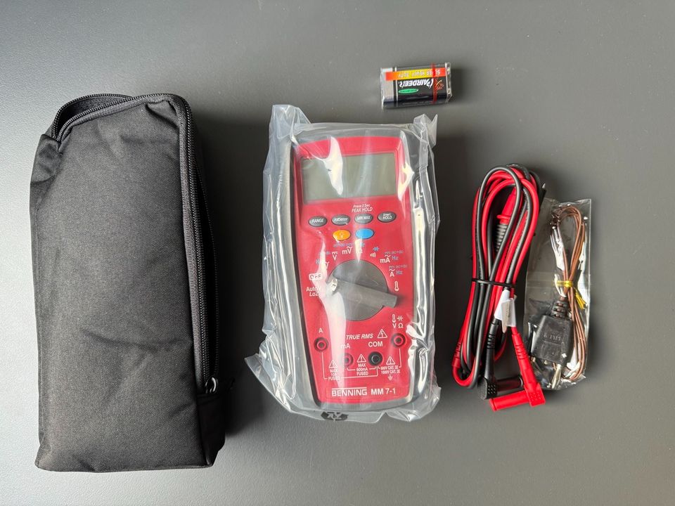 Benning Digital Multimeter Tasche Messleitung in Braunschweig