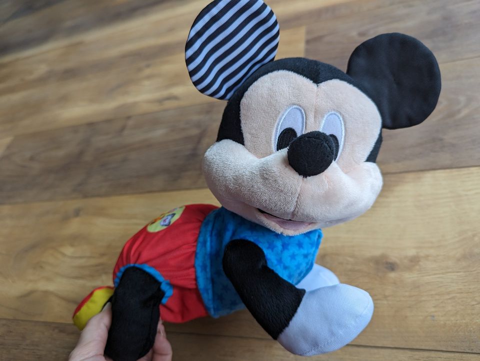 Neuwertig! Clementoni Baby Mickey Mouse Krabbel mit mir in Nieder-Olm