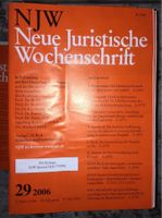 NJW Neue Juristische Wochenzeitschrift Jura Zeitschrift Bielefeld - Brackwede Vorschau