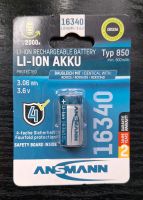 ANSMANN Lithium Batterie 16340 Akku 800mAh Nordrhein-Westfalen - Hagen Vorschau