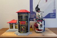 Playmobil Feuerwache mit Leiterwagen und Helikopter Pankow - Weissensee Vorschau