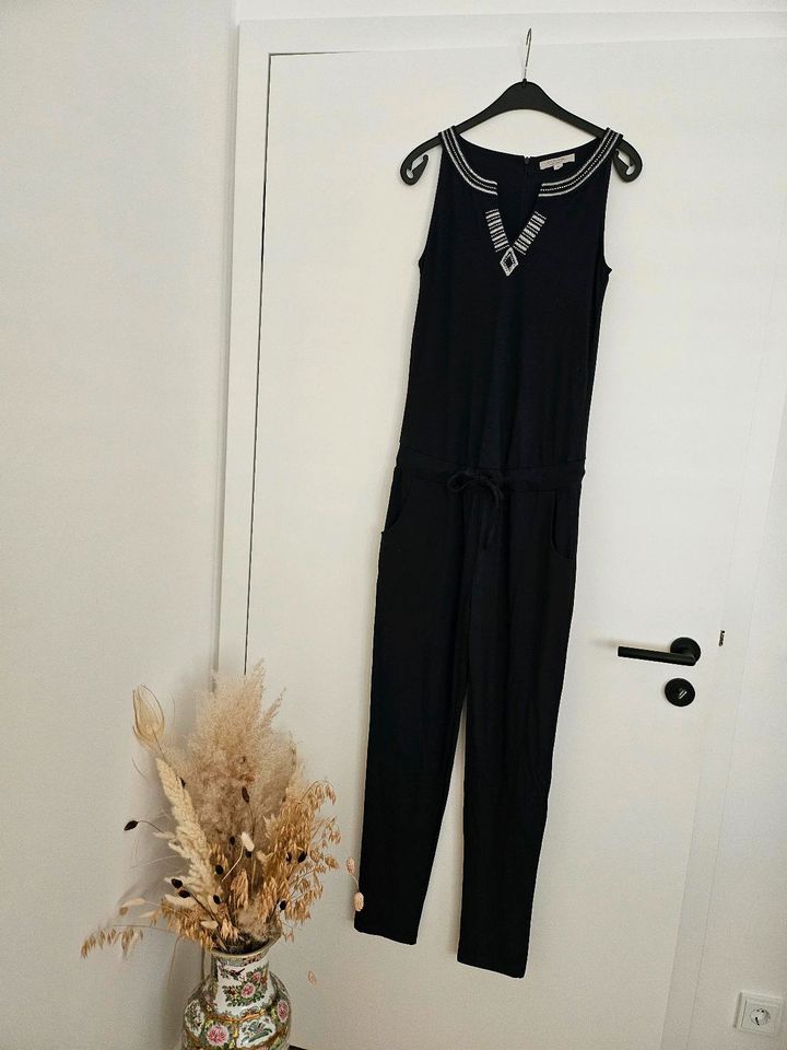 Comma Onesie Einteiler Overall Jumpsuit 36 dunkelblau neuwertig in Abensberg