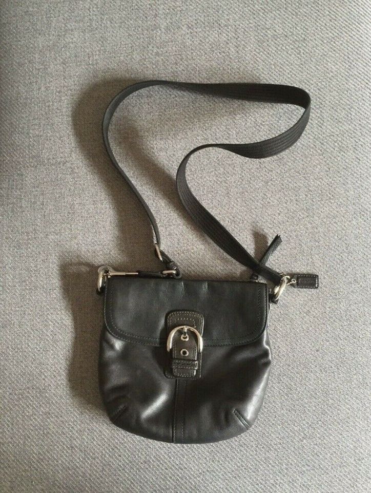 Coach New York Handtasche schwarz Leder NP315€ Michael Kors in Offenburg