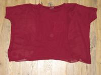 Shirt Street One Top 2-lagig weinrot Gr. 34 neuwertig Bayern - Neu Ulm Vorschau