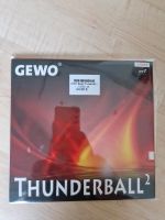 GEWO Belag Thunderball 2 rot 1,8mm Niedersachsen - Wunstorf Vorschau