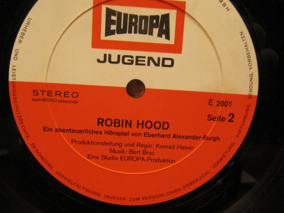 Robin Hood - Hörspiel  Vinyl / LP / Schallplatte in Holzwickede