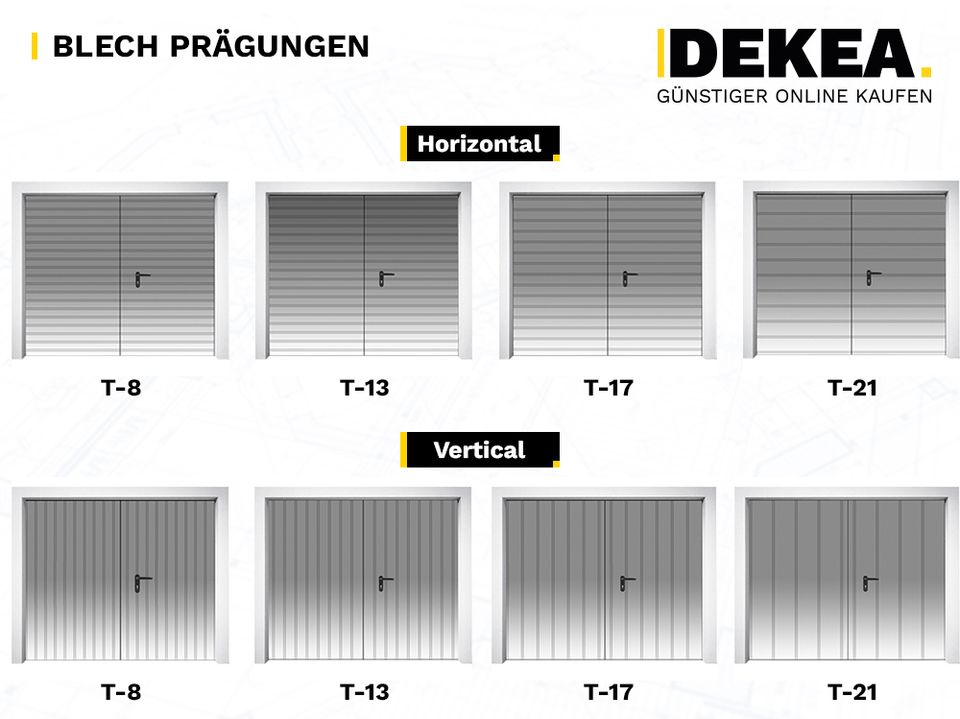 Dunkel Eiche Schwingtor 2000 x 2200 mm Kipptor Hoftor GARAGENTO KONFIGURATOR Gartentür Stahl Tür Tor nach Maß für Carport DDR Garage Stahltor optional mit Fenster Antrieb Isolierung in Dresden