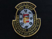 Großes Original US Marine Patch Abzeichen USS WASP Schleswig-Holstein - Kiel Vorschau