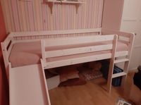 Kinderbett  weiß mit Rutsche Niedersachsen - Osnabrück Vorschau