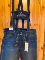 Trachten Hose  Latzhose Jeans s‘Oliver Gr. 33 Nordrhein-Westfalen - Marienheide Vorschau