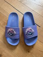 Badeschuhe Badeschlappen Gr 38 Damen lila Bayern - Siegsdorf Vorschau