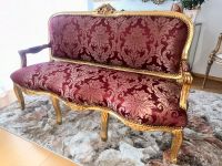 Couch 3-Sitzer Rococo Barock Bordeux/Gold Nordrhein-Westfalen - Hagen Vorschau