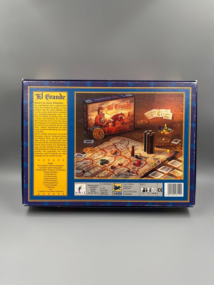 El Grande Hans im Glück Spiel des Jahres 1996 Brettspiel in Hamburg