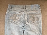 Vintage Jeans von Apart hellblau Kreuz Motiv Schlag Bootleg Pankow - Prenzlauer Berg Vorschau
