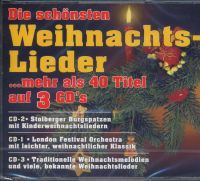 3 CD Box Weihnachts-Lieder mehr 40 Titel Musik CDs Weihnachten Niedersachsen - Winsen (Aller) Vorschau