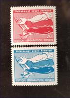 DDR MiNr. 655-656, 671 Volkskampf, O.Nuschke Ausgabe 1958,postfr. Sachsen - Struppen Vorschau