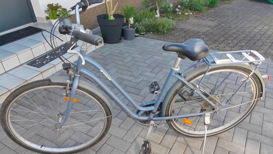 City Bike 28 Zoll Elops 120 LF Damen Fahrrad blau-grau in Dillingen (Saar)