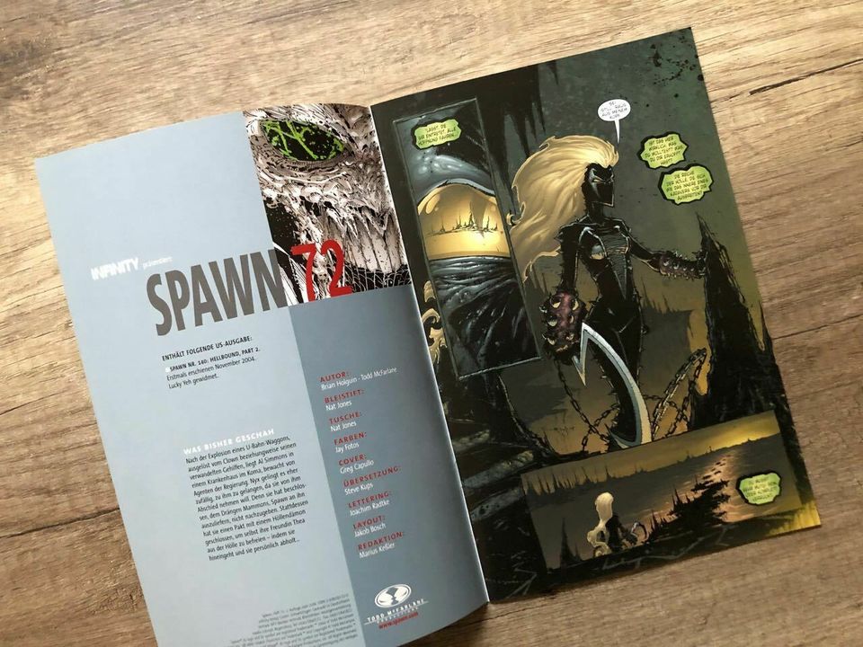 Infinity Verlag SPAWN 72 DEUTSCH 1.Auflage 2006 Image Comics in Berlin