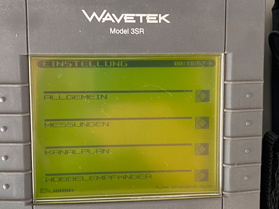 BK Kabelnetz Tester Wavetek 3RS in Rinteln