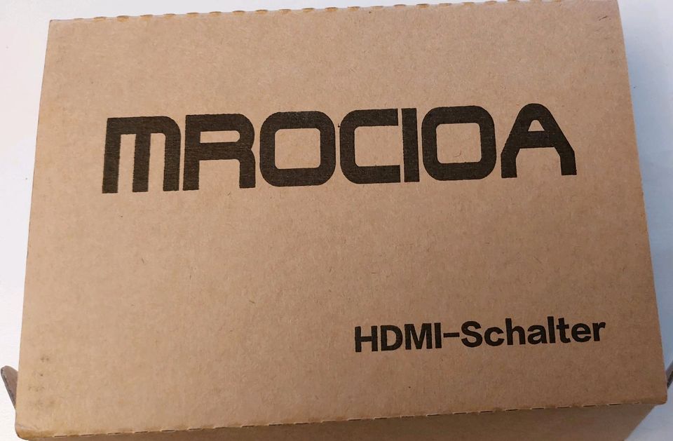 HDMI Umschalter 3 > 1 mit Fernbedienung in Medelby