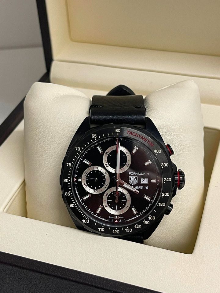 TAG HEUER FORMULA 1 Chronograph PVD CAZ2011 BOX & PAPERS TOP..!!! in Karlsruhe