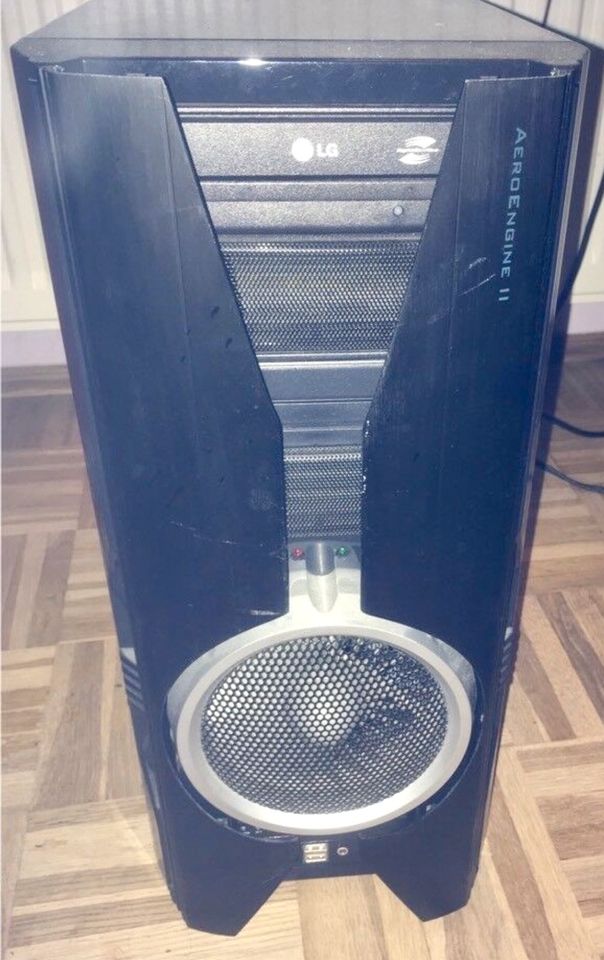 PC Tower Gehäuse AeroCool AeroEngine II Gamer Case Schwarz in Bielefeld