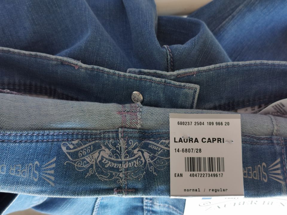 Damen Capri-Jeans-Hose, BRAX-Raphaela,Super Slim, Gr. 36, Neu in Eschwege