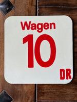DR DEUTSCHE REICHSBAHN WAGENNUMMER DDR Hamburg-Mitte - Hamburg Borgfelde Vorschau