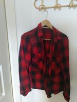 Zara Hemd Bluse kariert rot Größe S TOP Hessen - Schlitz Vorschau