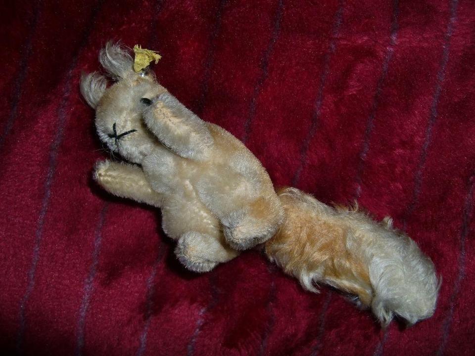 Steiff altes Mohair Eichhörnchen ca. 9 cm 60ger Sammler rare in Rosengarten
