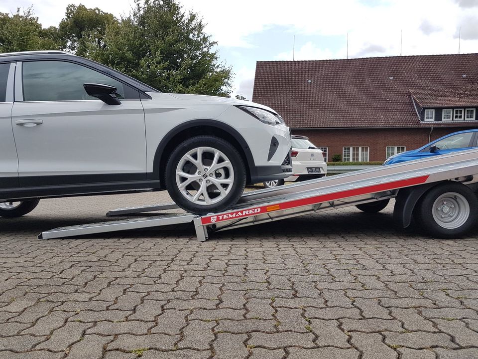 Temared Carkeeper 4520/2 S 2,7t Autotransportanhänger kippbar in Lüdersfeld